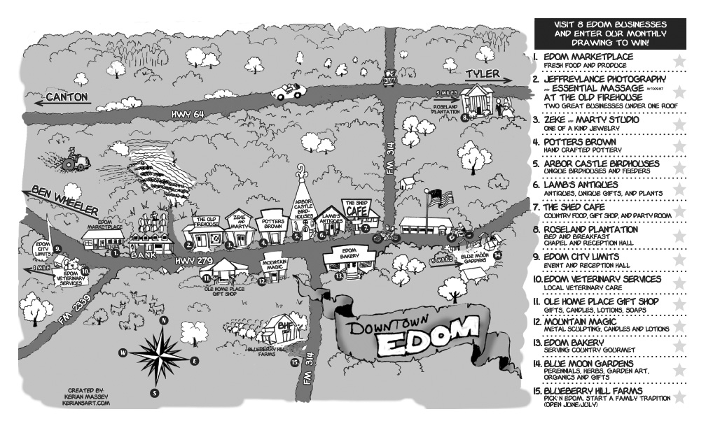 The Old Firehouse, Edom, TX Visit Edom